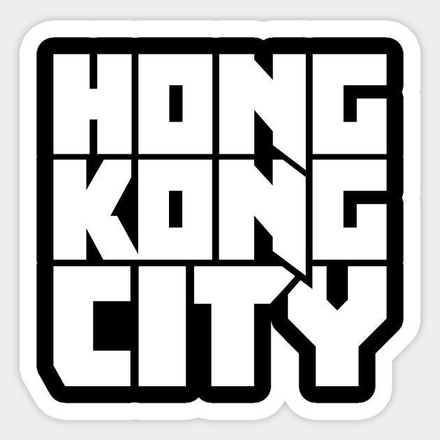 Hongkonger Hong Kong Gift Hong Kong Sticker TeePublic